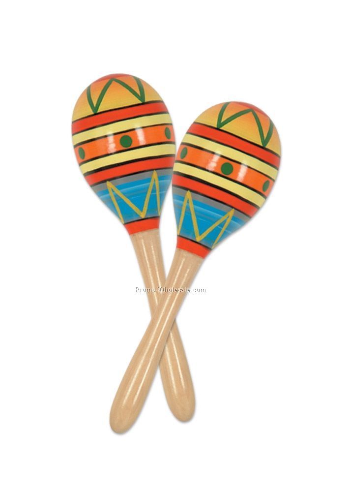 8" Fiesta Fun Party Maracas