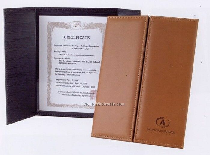 8-1/2"x11" Certificate Holder