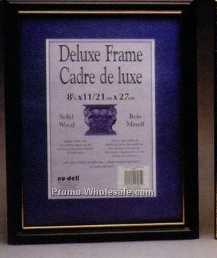 8-1/2"x11" Deluxe Document Frame (Gold)