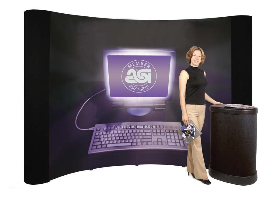 8' X 8' Pop-up Display With Graphic Panels