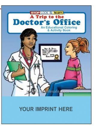 A Trip To The Doctor's Office Coloring Book Fun Pack