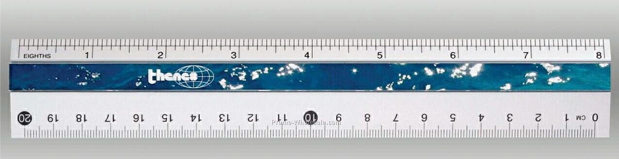 Aluminum Profile Ruler With Inlay