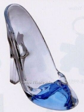 Blue Cinderella`s Slipper Cellular Phone Stand