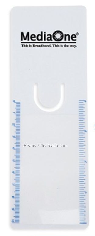 Bookmarker Magnifier W/ Clip & Ruler