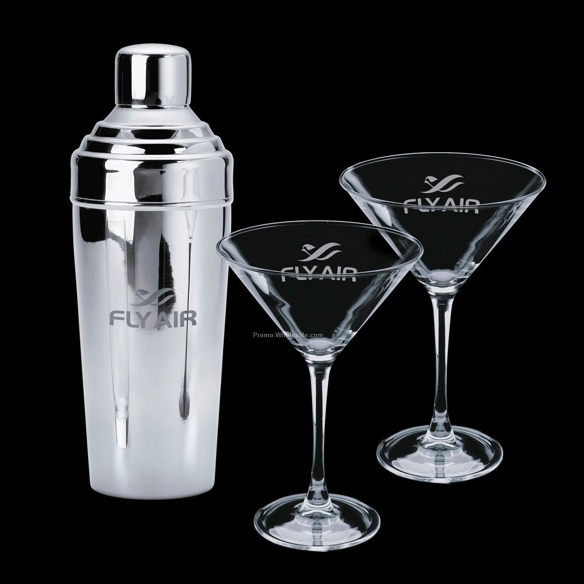 Boston 3 Piece Martini Set