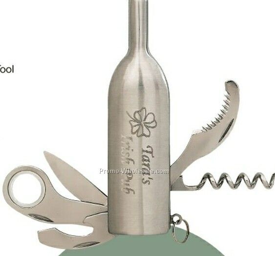 Bottle Design 5 Function Wine Tool