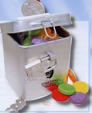 Candy Filled Lock Box Bank (A Fill)