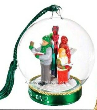 Carolers Memory Globe