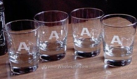 Certificate - Set Of 4 Old Fashion Glasses