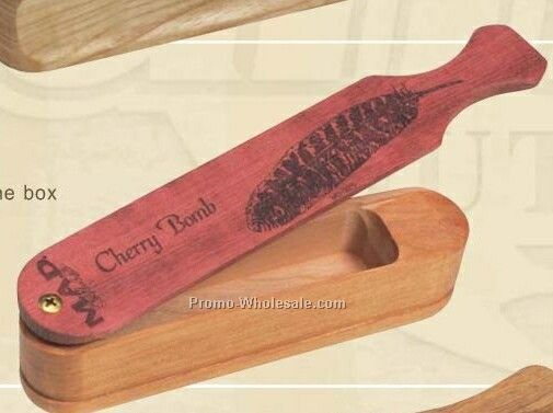 Cherry Bomb Box Turkey Call