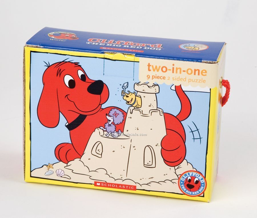 Clifford Summer/Winter 2-in-1 Puzzle