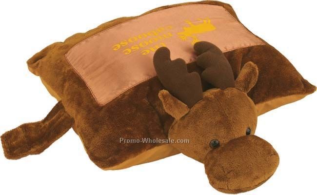 Cuddly Change Ups Pillow - Moose