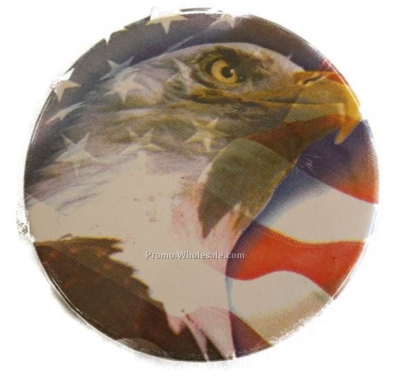 Custom Printed Button - 3" Diameter With Magnet Back