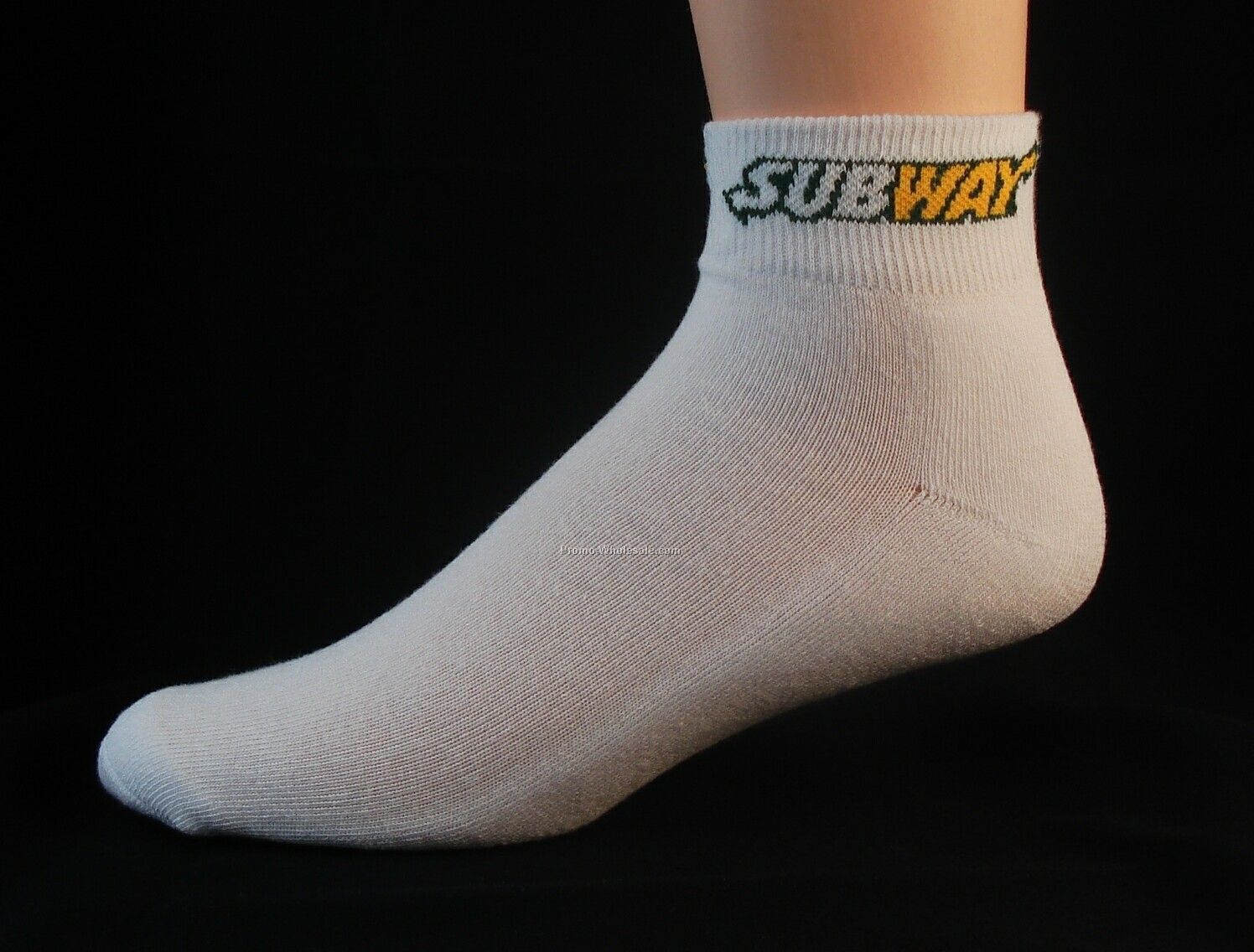 Custom-woven Bamboo Sport Sock - Low-cut