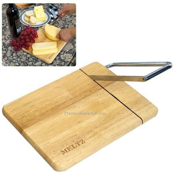 Cutting Board W/ Cheese Slicer (Not Imprinted)