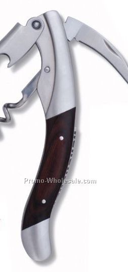 Da Vinci Corkscrew With Dark Wood Handle