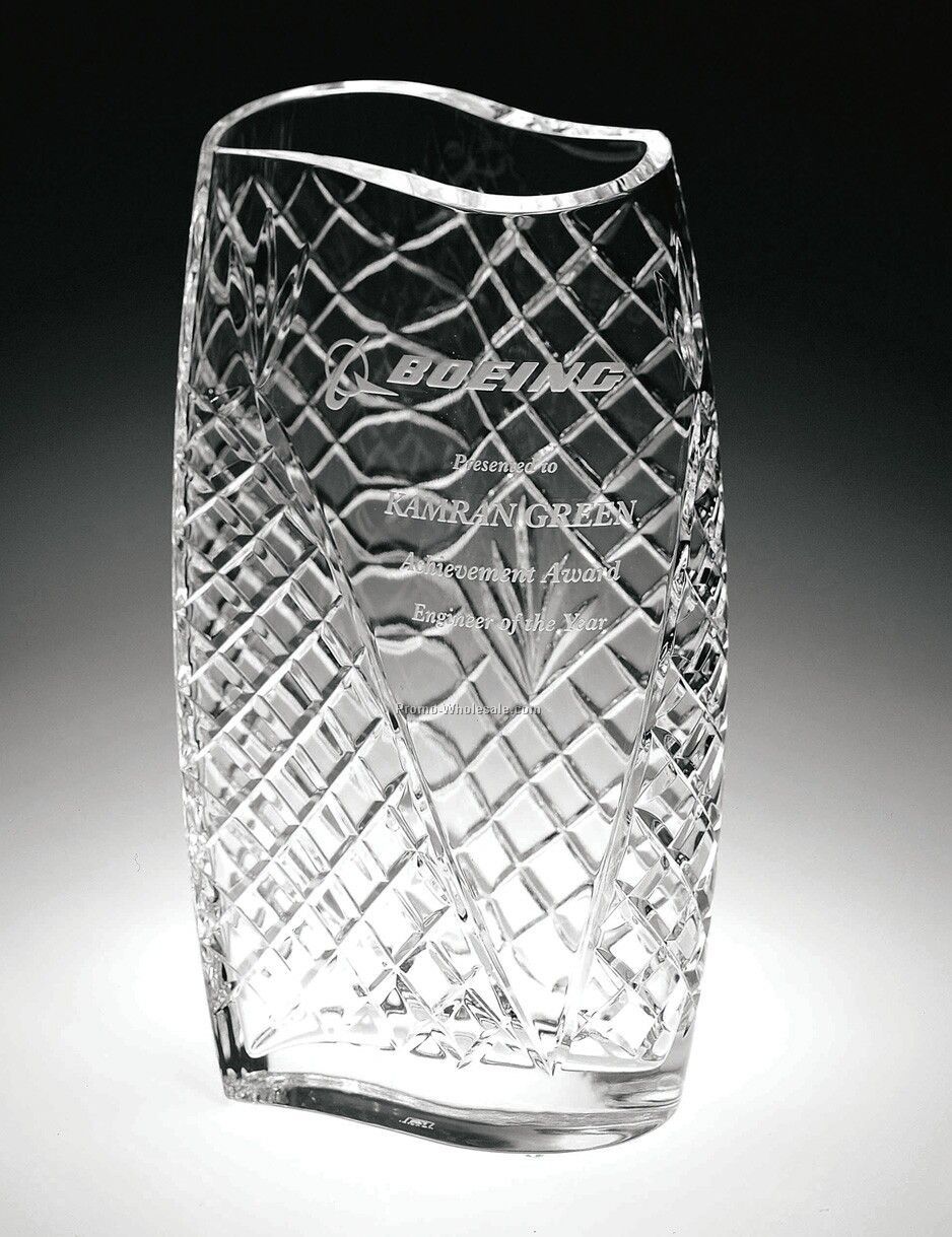 Diamond Wave Vase Award