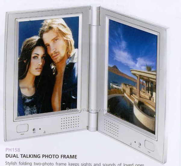 Dual Talking Photo Frame (Screened)