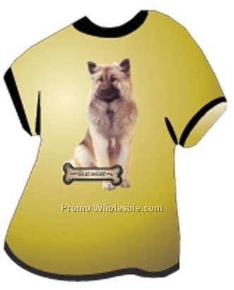 Eurasier Dog Acrylic T Shirt Coaster W/ Felt Back
