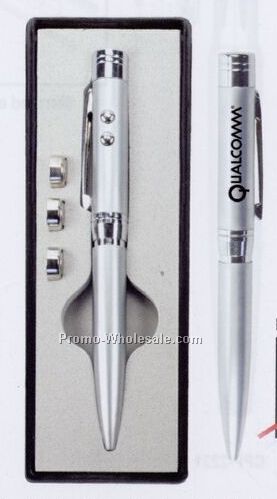 Executive 3-in-1 Laser Pen W/ LED Light (3-5 Days)