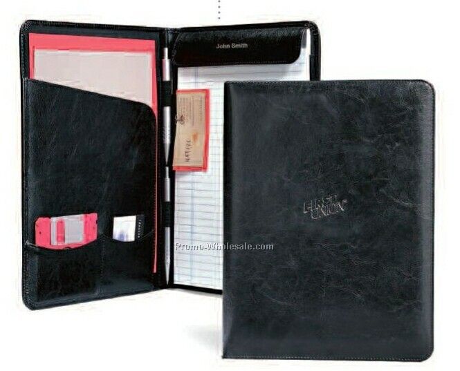 Executive Vintage Leather Writing Pad Padfolio