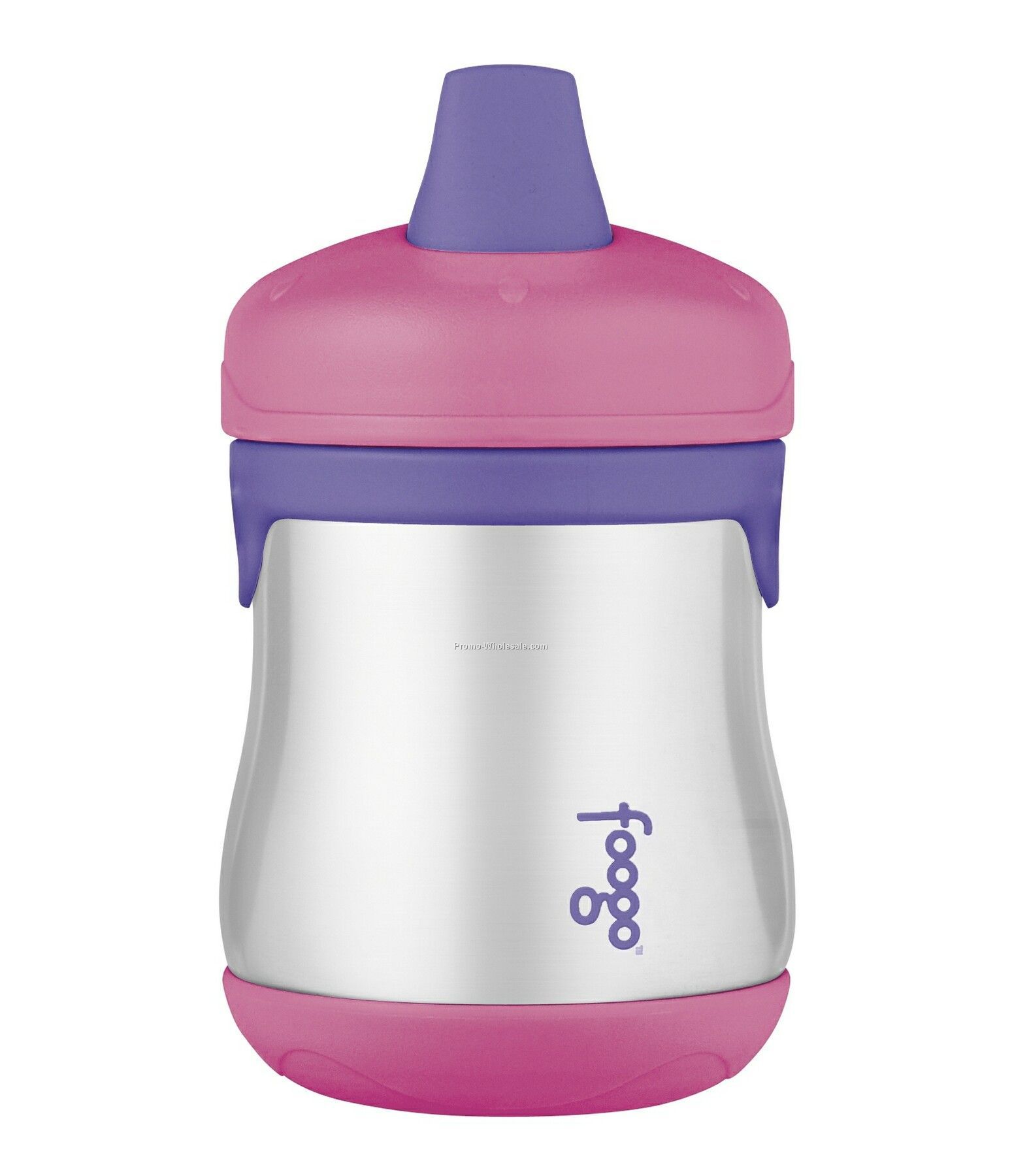 Foogo 7 Oz. Leak Proof Sippy Cup- Pink