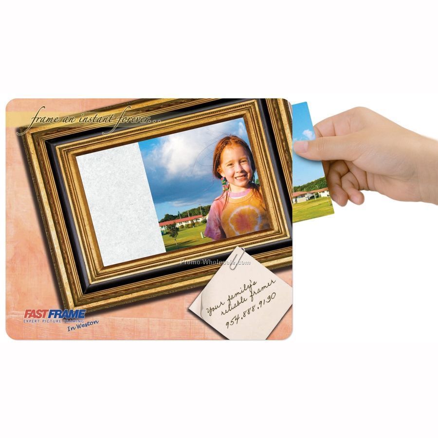 Frame-it Flex Window / Photo Mouse Pad/ .015" Barely There Base (8"x9-1/2")