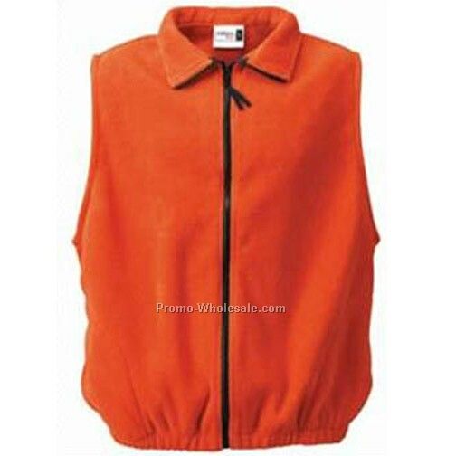 Full Zip Polar Fleece Vest