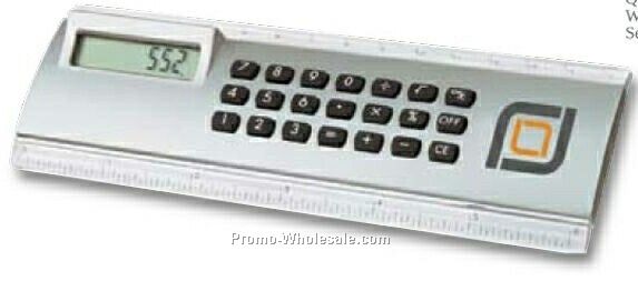 Giftcor Collection Mini Calculator Ruler 6"x2"