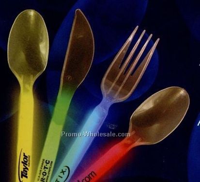Glowing Cutlery (4 Forks/ 4 Knives/ 4 Spoons)