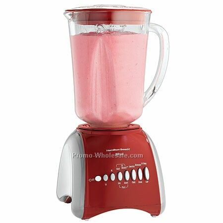 Hamilton Beach "go Red" Ensemble, 10 Speed, 48 Oz Glass, 550wpp