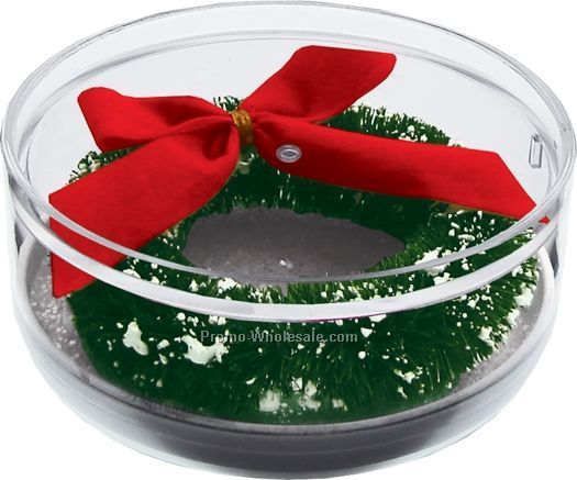 Happy Holidays Compartment Coaster Caddy