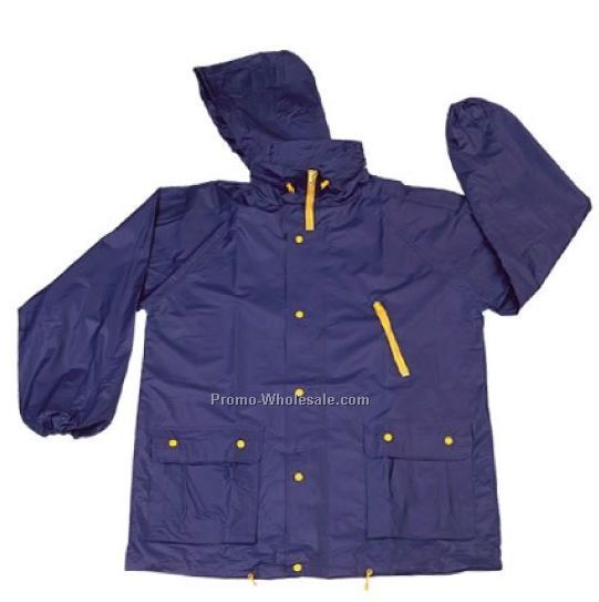 Heavy Weight Pvc Rain Jacket