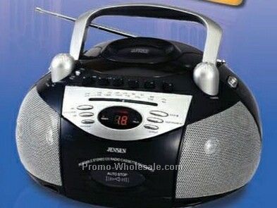 Jensen Portable CD Player With Radio