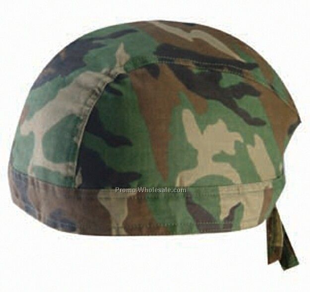 Kerchief Bandanna Cap (Camouflage)