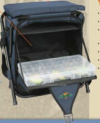 Kwikdraw Tackle Seat W/ Storage Compartment & Cooler (Blank)