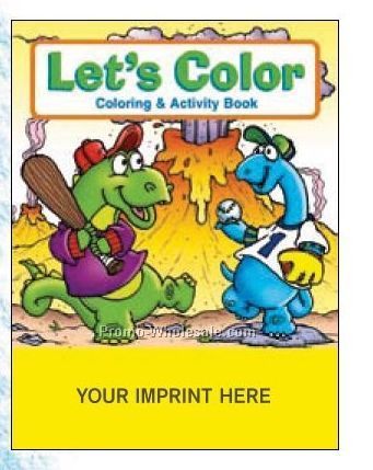 Let's Color Coloring Book Fun Pack