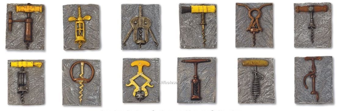 London Antique Corkscrew Magnet Collection