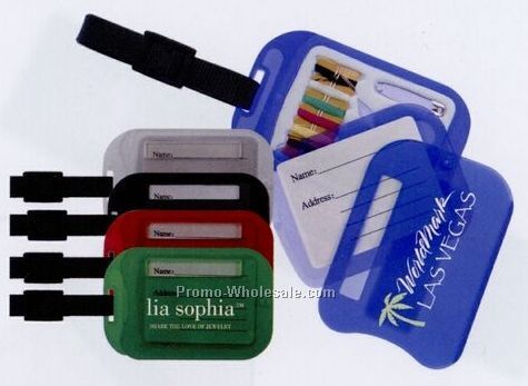 Luggage Id Tag & Sew To Go Kit - Factory Direct (8-10 Weeks)