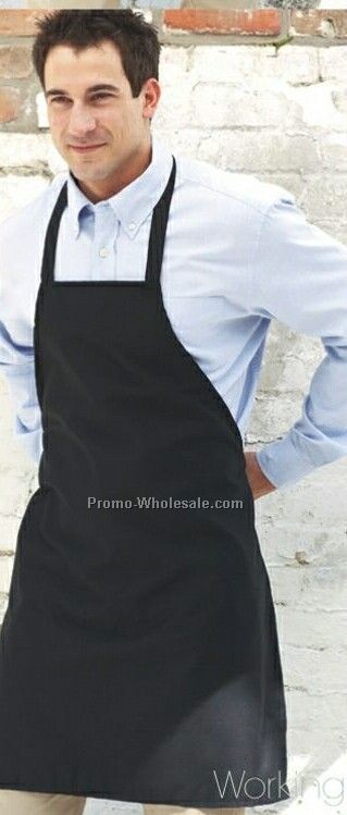 Mid Length Bib Apron (29"x33") /Printed