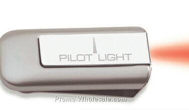 Millennium Series 2 Tone Silver Flashlight Money Clip