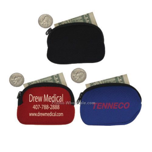 Neoprene Coin Pouch