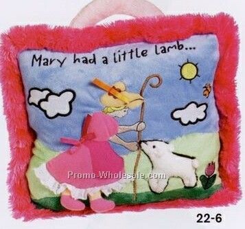 Nursery Rhyme Pillows - Mary Had A Little Lamb