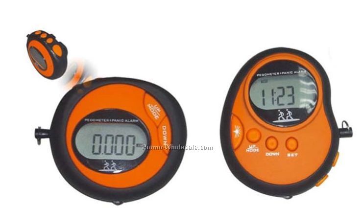 Panic Alarm Pedometer + More