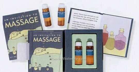 Petites Plus An Invitation To Massage-book And Massage Oil Kit