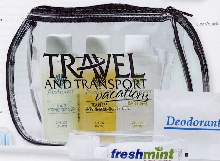 Pillowline 7 Piece Toiletry Travel Kit