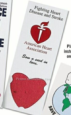 Plant-a-shape Bookmark (Heart)