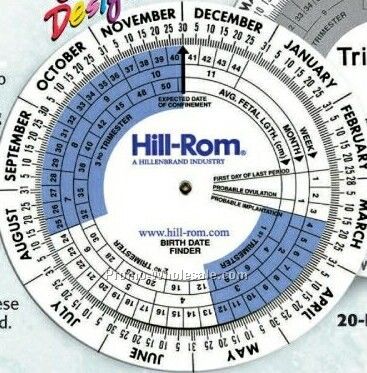 Pregnancy And Gestation Calculator Wheel