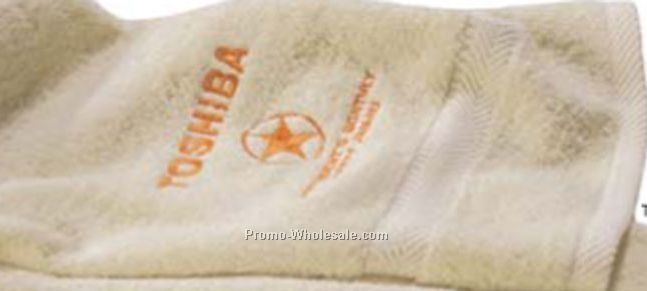 Premium Hand Towel - (Embroidered) White