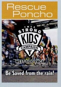 Rescue Poncho Rain Gear-bike Race